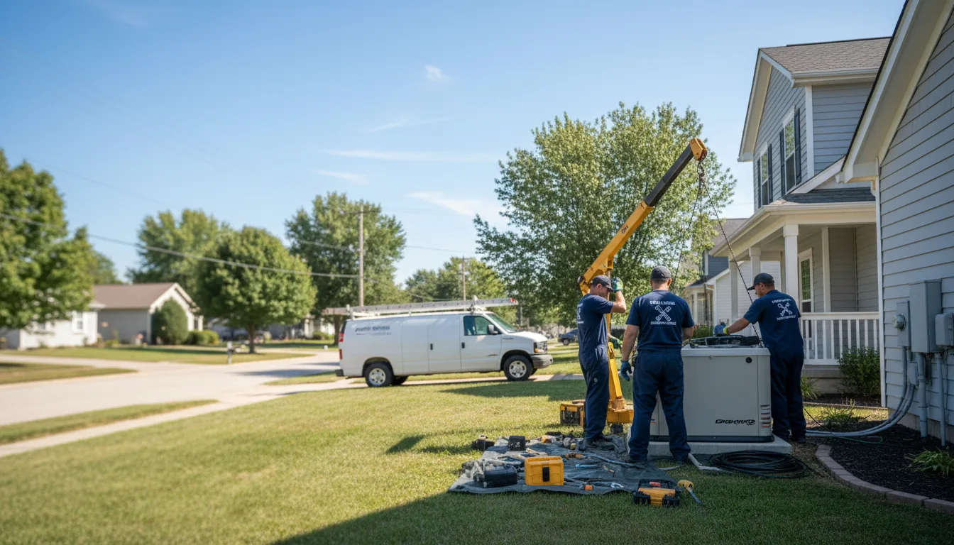 Generator Installation in Shelbina, MO near me